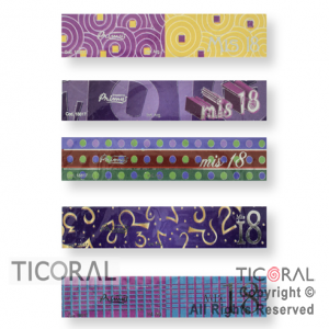 TIRA 18817 SOUV 18 AOS C/STAMPING x 150